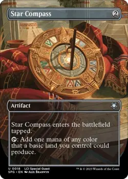 Star Compass (Borderless) - Near Mint MTG Special Guests - Image 1