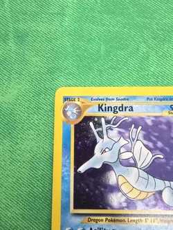 2000 POKEMON TCG NEO GENESIS 8/111 KINGDRA UNLIMITED HOLO RARE NEAR MINT - Image 3