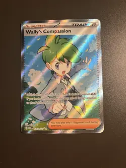 Wally's Compassion 176/132 Full Art Ultra Rare - Pokemon TCG: Mega Evolution NM - Image 1