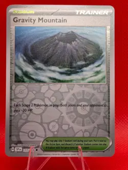 GRAVITY MOUNTAIN 177/191 SURGING SPARKS POKEMON REVERSE HOLO NM/M - Image 1