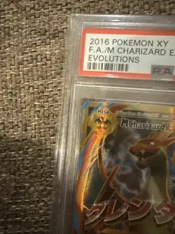 Pokemon TCG M Charizard EX #101/108 2016 Evolutions, PSA Gem MT 10 - Image 4