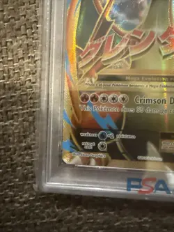 Pokemon TCG M Charizard EX #101/108 2016 Evolutions, PSA Gem MT 10 - Image 5