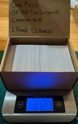 One Piece TCG OP08: Two Legends - 1 Pound 12 Ounces Common Bulk - Image 1