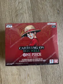 Display Booster Box One Piece OP13 English « Carrying On His Will » Sealed - Image 1