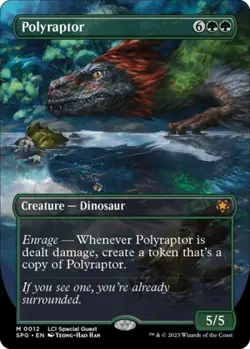 Polyraptor (Borderless) - Near Mint MTG Special Guests - Image 1