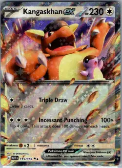 Kangaskhan ex 115/165 SV: Scarlet & Violet 151 - Pokemon Card - NM - Image 1