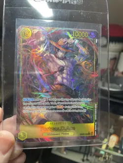 Portgas.D.Ace OP07-119 (SEC) ALT ART One Piece card Game NM English - Image 1