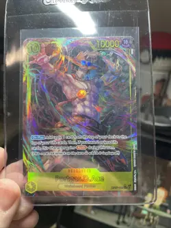 Portgas.D.Ace OP07-119 (SEC) ALT ART One Piece card Game NM English - Image 2