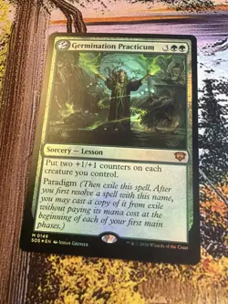 Germination Practicum - Foil Secrets of Strixhaven MTG - Image 2
