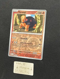 Pokemon Scarlet & Violet - Torkoal - 035/198 - Reverse Holo - M/NM - Image 4