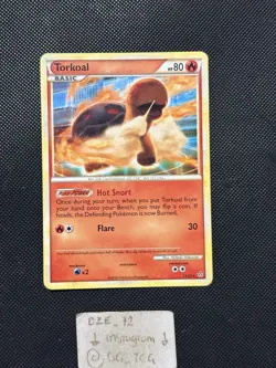 Pokemon HGSS Unleashed - Torkoal - Non Holo Rare - 25/95 - NM/VLP - Image 1