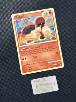 Pokemon HGSS Unleashed - Torkoal - Non Holo Rare - 25/95 - NM/VLP - Image 3