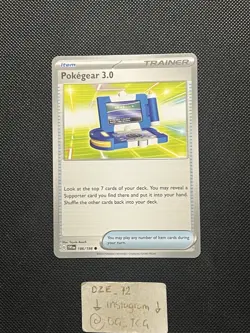 Pokemon Scarlet & Violet - Pokegear 3.0 - 186/198 - Non Holo Common - M/NM - Image 1