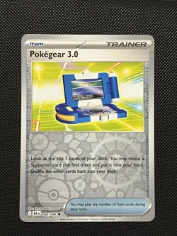 Pokemon Black Bolt - Pokegear 3.0 - 084/086 - Reverse Holo Uncommon - M/NM - Image 2