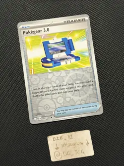 Pokemon Black Bolt - Pokegear 3.0 - 084/086 - Reverse Holo Uncommon - M/NM - Image 3