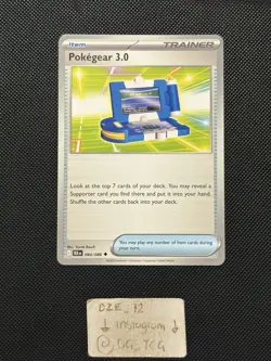 Pokemon Black Bolt - Pokegear 3.0 - 084/086 - Non Holo Uncommon - M/NM - Image 1