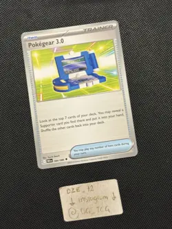 Pokemon Black Bolt - Pokegear 3.0 - 084/086 - Non Holo Uncommon - M/NM - Image 3