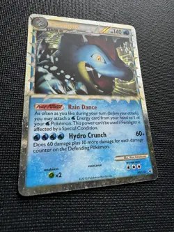 Pokemon Feraligatr Prime HGSS07 Holo Black Star Promo HGSS 2010 - Image 2