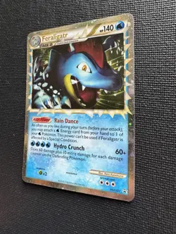 Pokemon Feraligatr Prime HGSS07 Holo Black Star Promo HGSS 2010 - Image 4