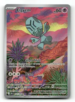 Elgyem 120/086 - Black Bolt - Pokemon Card NM/M - Image 1