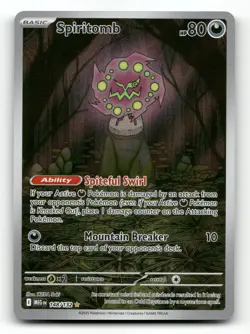 Spiritomb 148/132 - Mega Evolution - Pokemon Card NM/M - Image 1