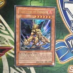 Yugioh! Manticore of Darkness IOC-067 Ultra Rare Unlimited NM - Image 1