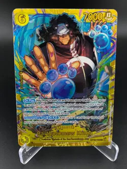 Bartholomew Kuma OP12-119 Secret Rare Legacy of the Master One Piece NM - Image 1