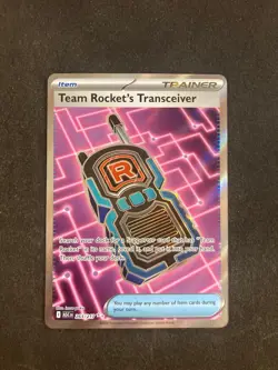Team Rocket's Transceiver 263/217 Ascended Heroes ASC Pokemon card mint trainer - Image 1
