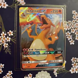 🔥Charizard GX 9/68 Hidden Fates Ultra Rare Full Art Pokemon Card🔥 - Image 1