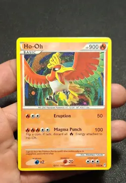 Pokemon TCG Ho-Oh Card 9/95 Call of Legends 2011 - Image 1