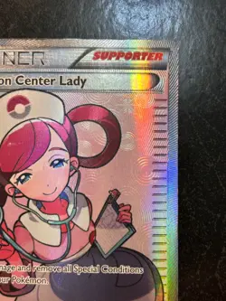 Pokemon TCG Cards Pokemon Center Lady 105/106 Flashfire Full Art Ultra Rare - Image 2