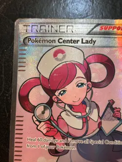 Pokemon TCG Cards Pokemon Center Lady 105/106 Flashfire Full Art Ultra Rare - Image 3
