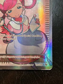 Pokemon TCG Cards Pokemon Center Lady 105/106 Flashfire Full Art Ultra Rare - Image 5