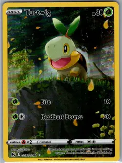 Turtwig GG31/GG70 Crown Zenith: Galarian Gallery - Pokemon Card - NM - Image 1