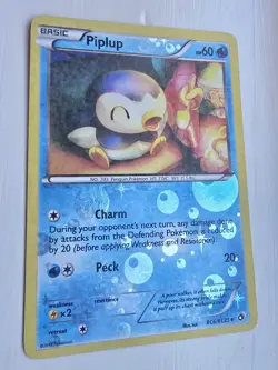 Piplup RC6/RC25 Legendary Treasures Radiant Collection Holo Pokemon TCG Card - Image 1