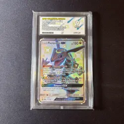 Pokemon TCG Rayquaza GX 177a/168 Full Art Hidden Fates Promo Card ACE 9 - Image 1