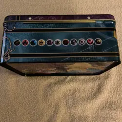 Pokemon Trading Card Game Lunch Box Pail Treasure Chest Tin Container EMPTY - Image 4