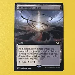 Shineshadow Snarl | Extended Art | R | 364 | Strixhaven: School of Mages | MTG - Image 1
