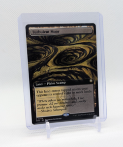 MTG - Turbulent Moor - Extended Art Rare #104 Commander Secrets of Strixhaven NM - Image 1