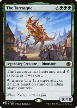 The Tarrasque - Near Mint MTG The List - Image 1