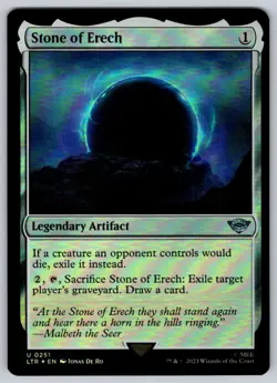 2023 Lord of the Rings Stone of Erech Foil Uncommon #251 - Image 1