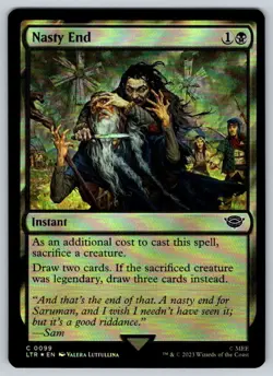 2023 Lord of the Rings Nasty End Foil Common #99 - Image 1
