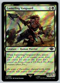 2023 Lord of the Rings Easterling Vanguard Foil Common #83 - Image 1