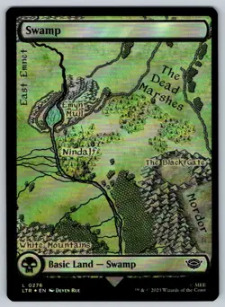 2023 The Lord of the Rings: Tales of Middle-earth Swamp Foil Land #276 - Image 1