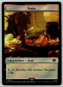 2023 Lord of the Rings Ballistic Boulder Foil Token #8 - Image 2