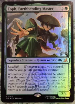Toph, Earthbending Master (Foil)- Avatar: Eternal-Legal - MTG - NM - English - Image 1