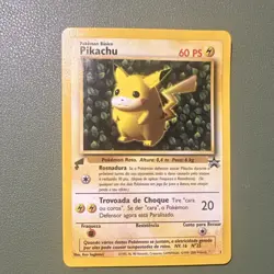 Pokemon Pikachu Wotc Promo Nº25 Regular Promo 60 HP 2000 Portuguese - Image 1