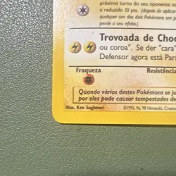 Pokemon Pikachu Wotc Promo Nº25 Regular Promo 60 HP 2000 Portuguese - Image 4
