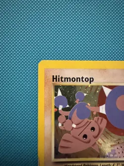 Pokemon TCG - Hitmontop 👊🏼 3/75 Neo Discovery 🛕 Holo ✨ Rare WOTC Card - LP/MP - Image 3