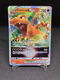 Charizard VSTAR 18/172 Brilliant Stars Holo Ultra Rare Pokemon TCG - Image 1